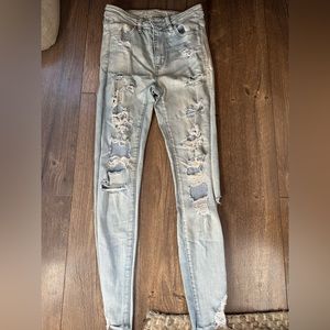 American Eagle Super High Rise Jegging Size 4